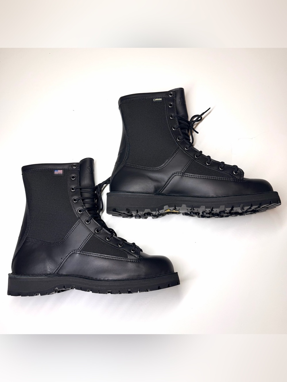 Danner Men’s Acadia 8 Inch Black Boots with Gore-Tex lining Size- 10.5 - Picture 5 of 9